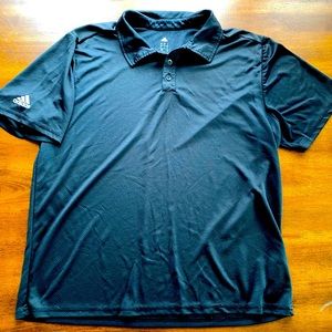 Men’s black Adidas polo size Large